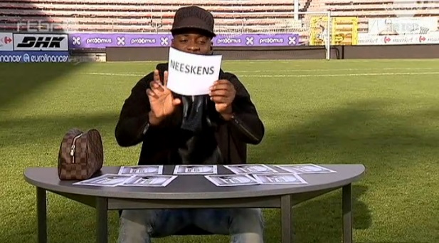 Neeskens Kebano itw RTBF